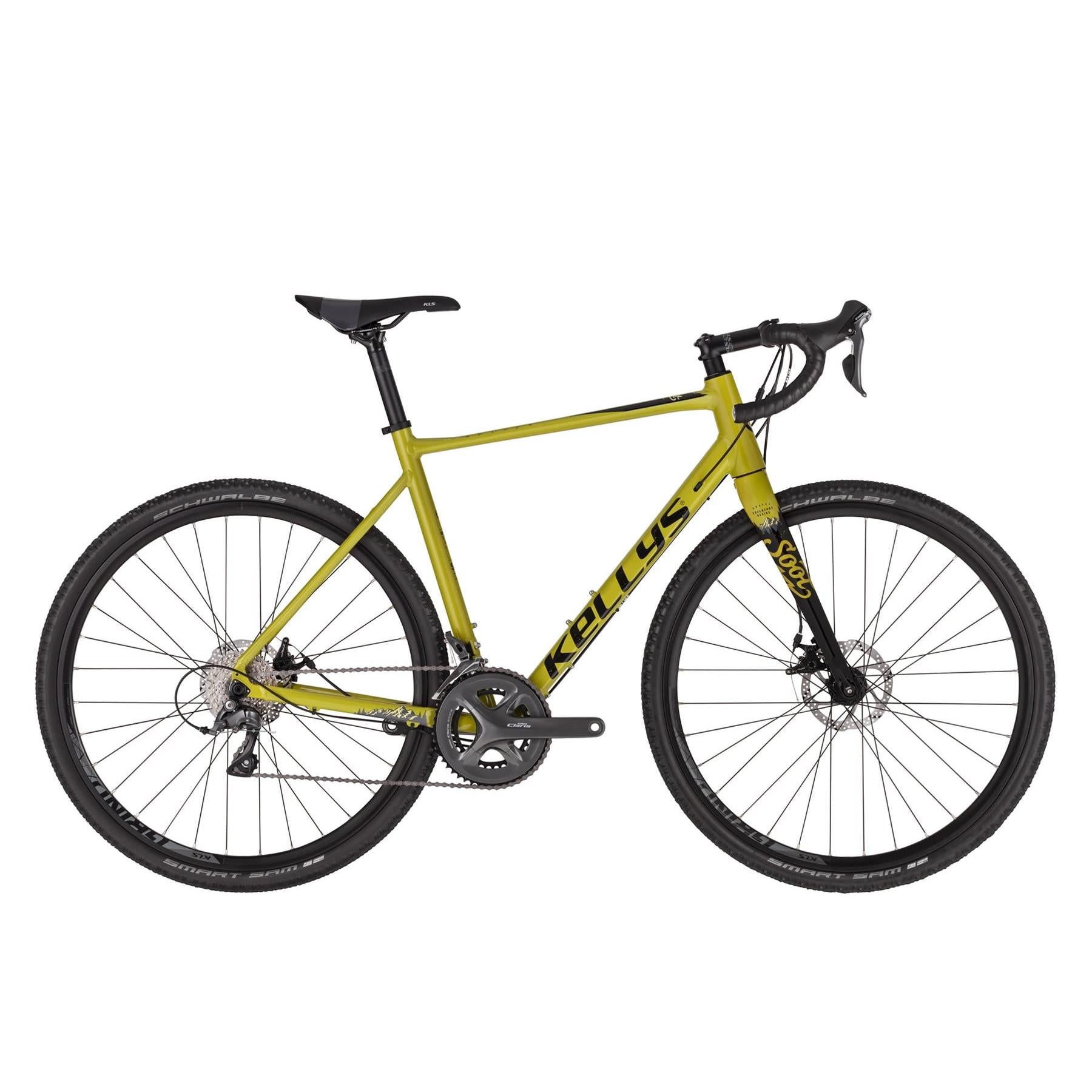 Kellys Soot 30 Gravel Bike Mustard Yellow