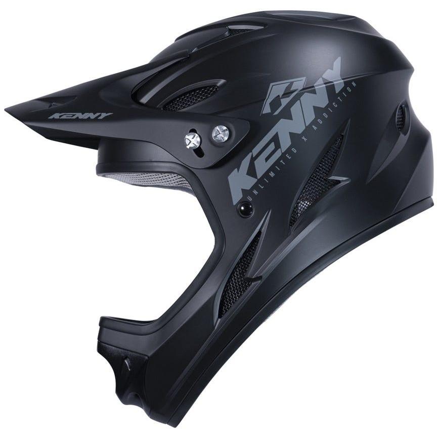 Kenny Racing Downhill Full Face MTB Helmet Matte Black