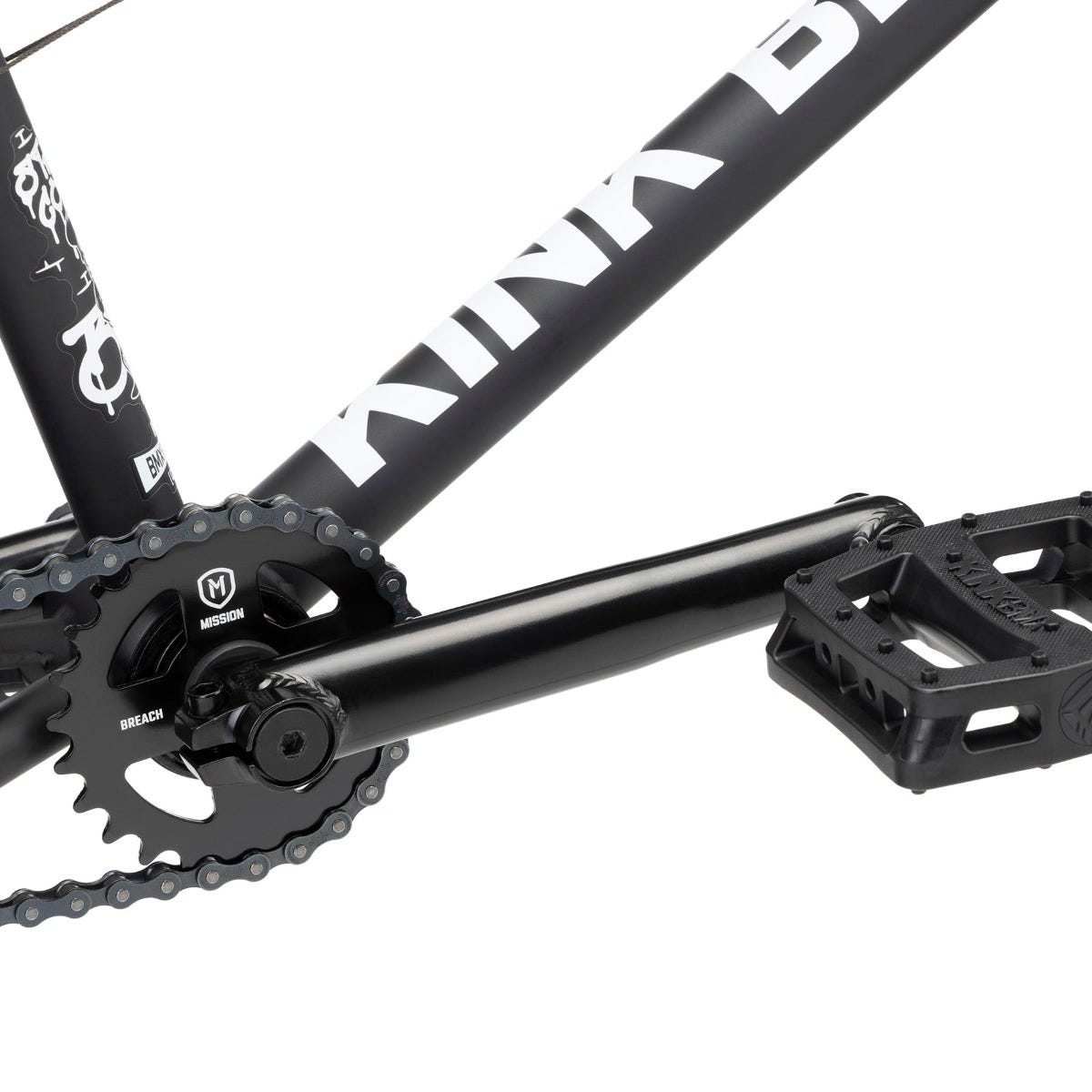 Kink Curb BMX Bike 20'' Matte Midnight Black