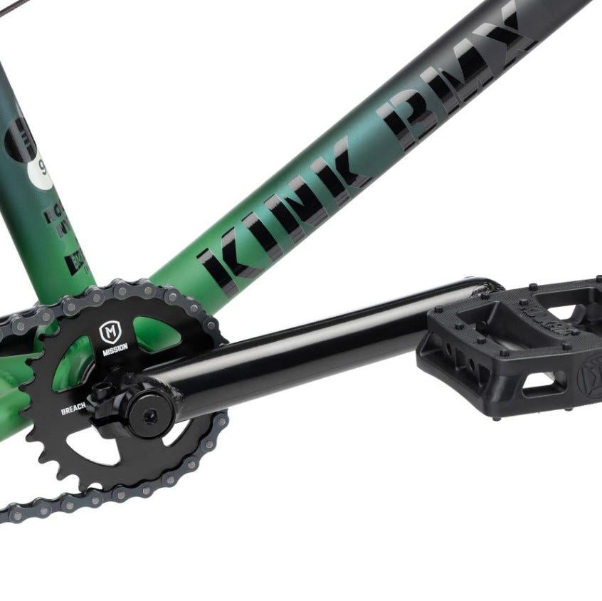 Kink Gap XL BMX Bike Matte Aurora Black 2023