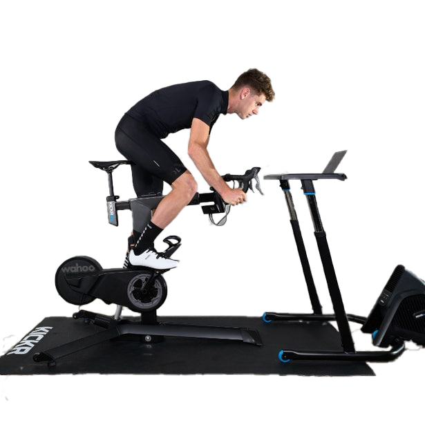 Wahoo KICKR Bike Ultimate Bundle Incl. Mat, Headwind Fan, Training Desk
