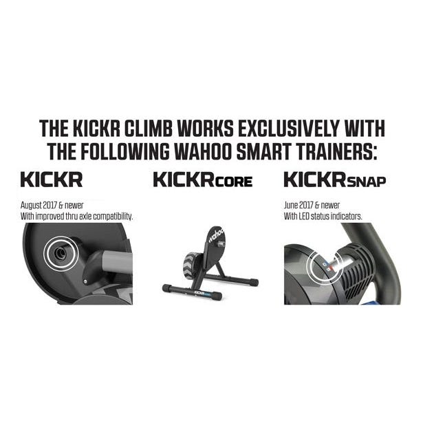 Wahoo KICKR CLIMB Indoor Trainer Grade Simulator – 99 Bikes