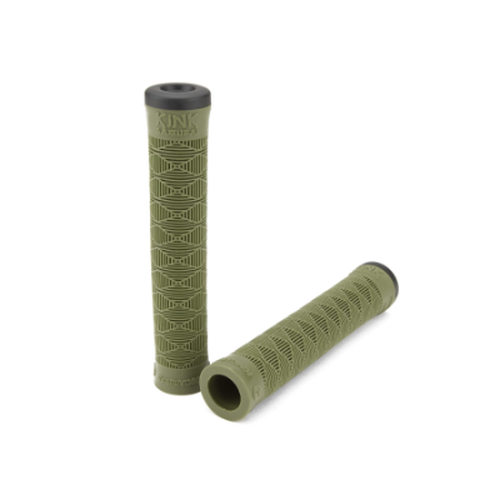 Kink Samurai BMX Grips Army Green