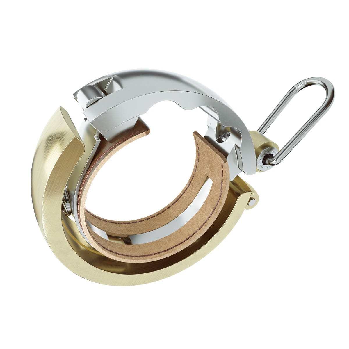 Knog Oi Luxe Bike Bell Brass