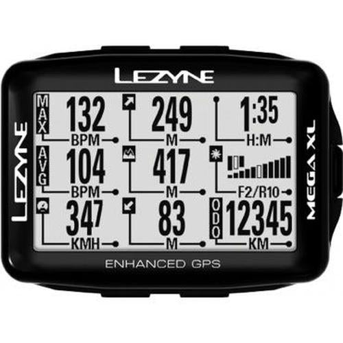 Lezyne Mega XL GPS Computer Black