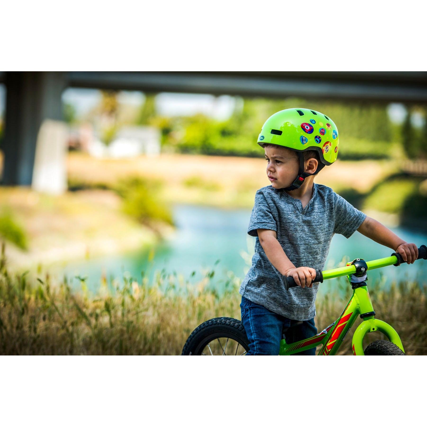 Helmets Bell Lil Ripper Monsters Green