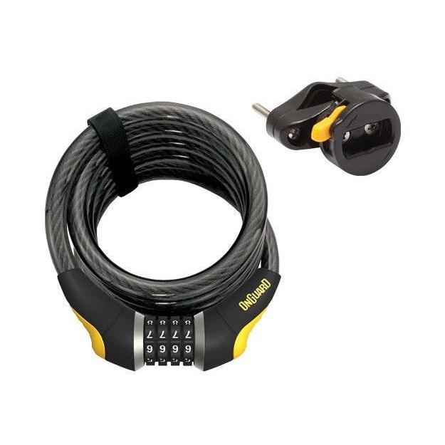 On Guard Doberman Combo Cable Lock (185cm x 15mm)