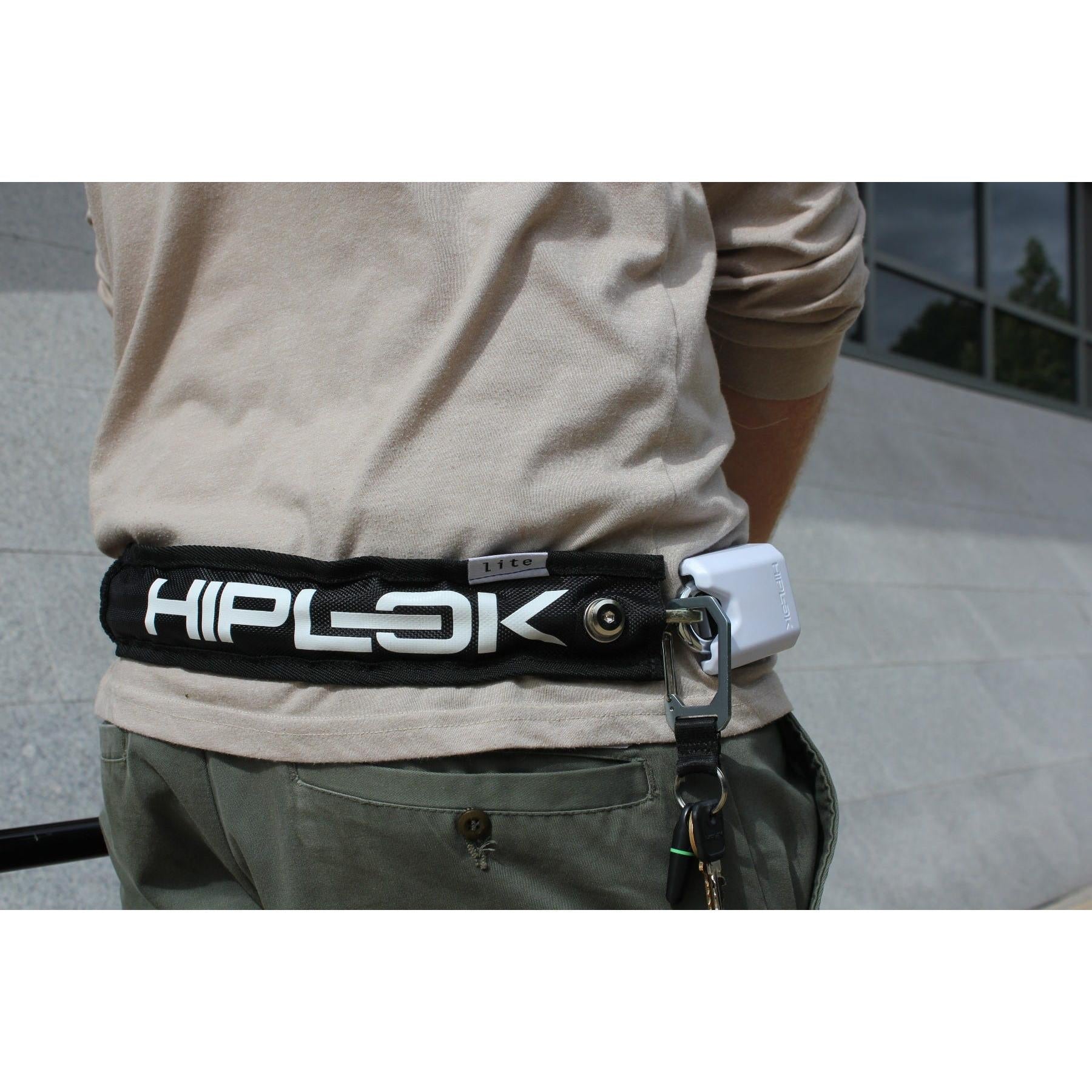 Hiplok LITE Lock 75cm Black/White