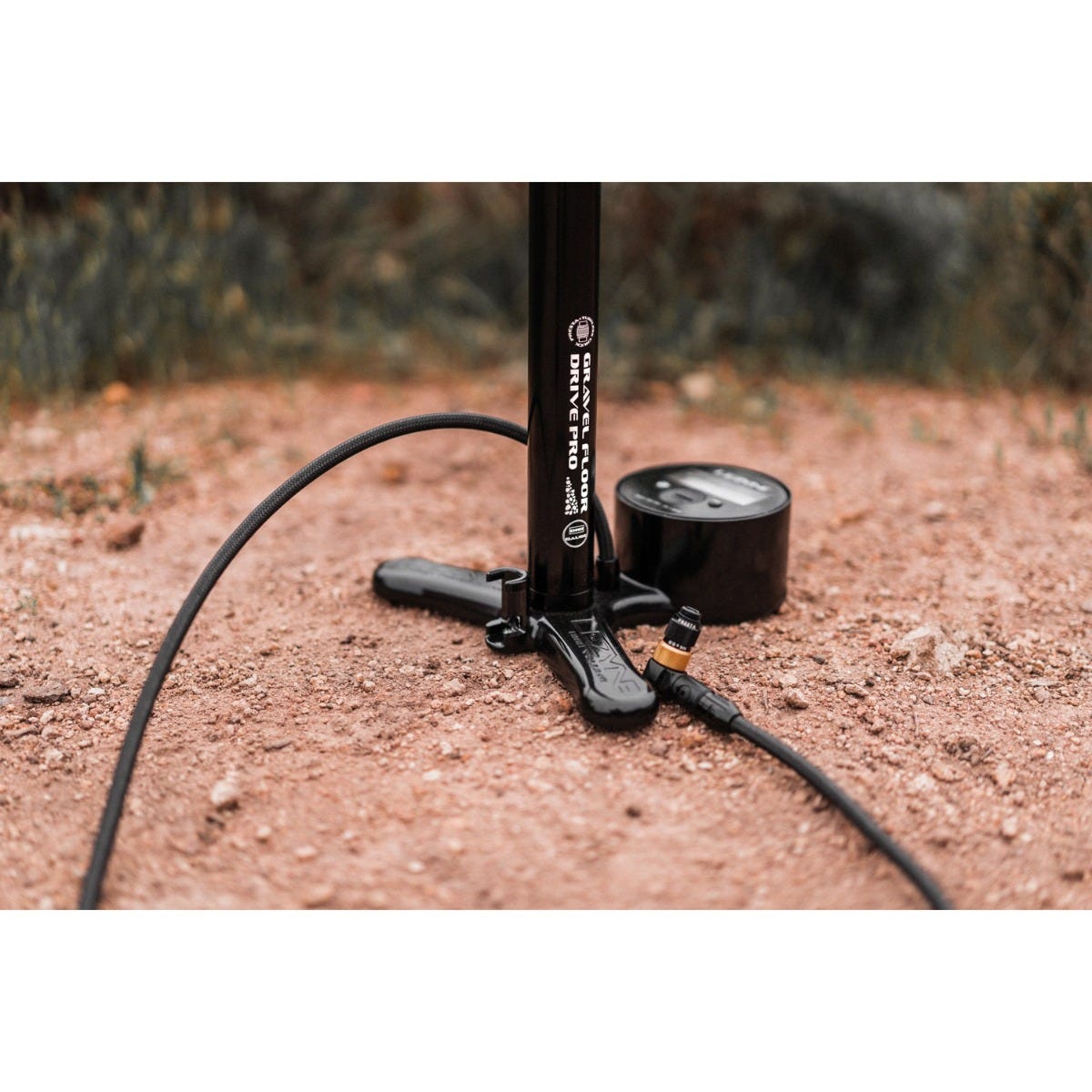 Lezyne Gravel Digital Drive Pro Floor Pump 100psi