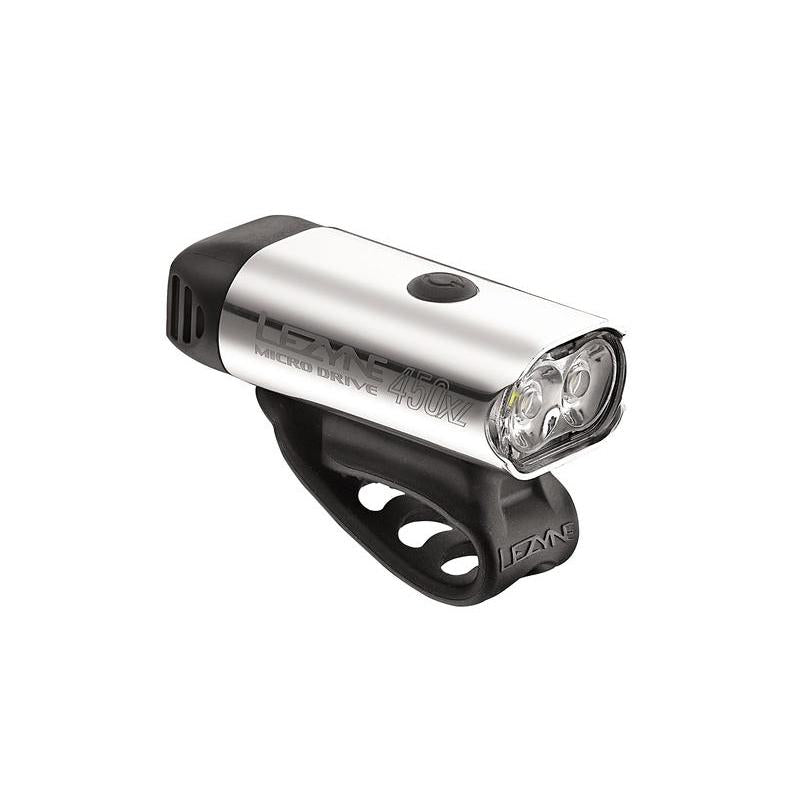 Lezyne Micro Drive 450XL Front Light (Silver) 2V306
