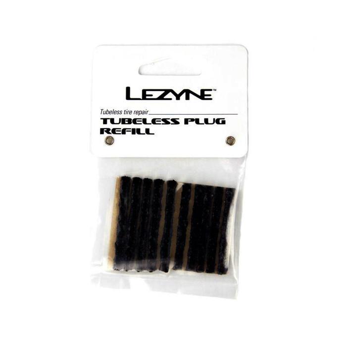 Lezyne Tubeless Plug Refill Black 20 Pack