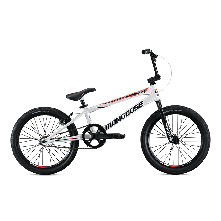 Mongoose 20 Title Elite Pro XL BMX Race Bike White (2019)
