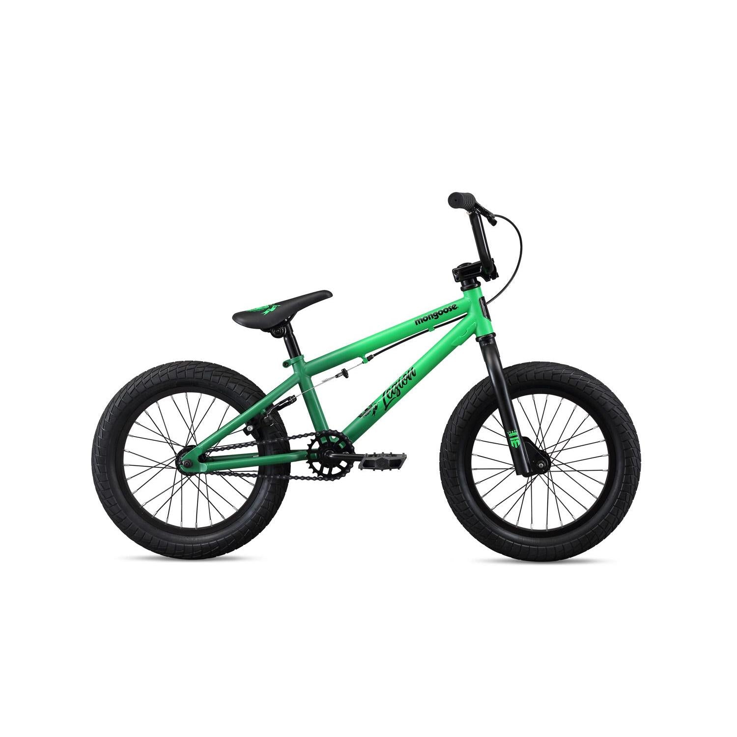 Mongoose Legion L16 Kids BMX Bike Green