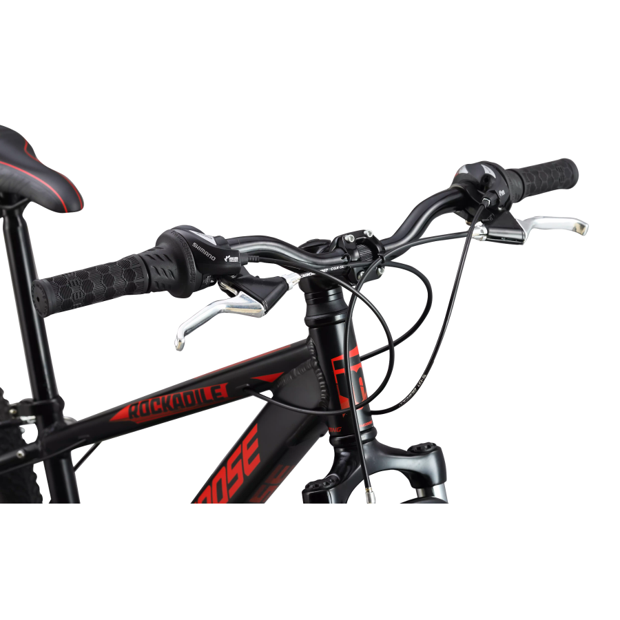 Mongoose Rockadile 24 Kids Bike Black