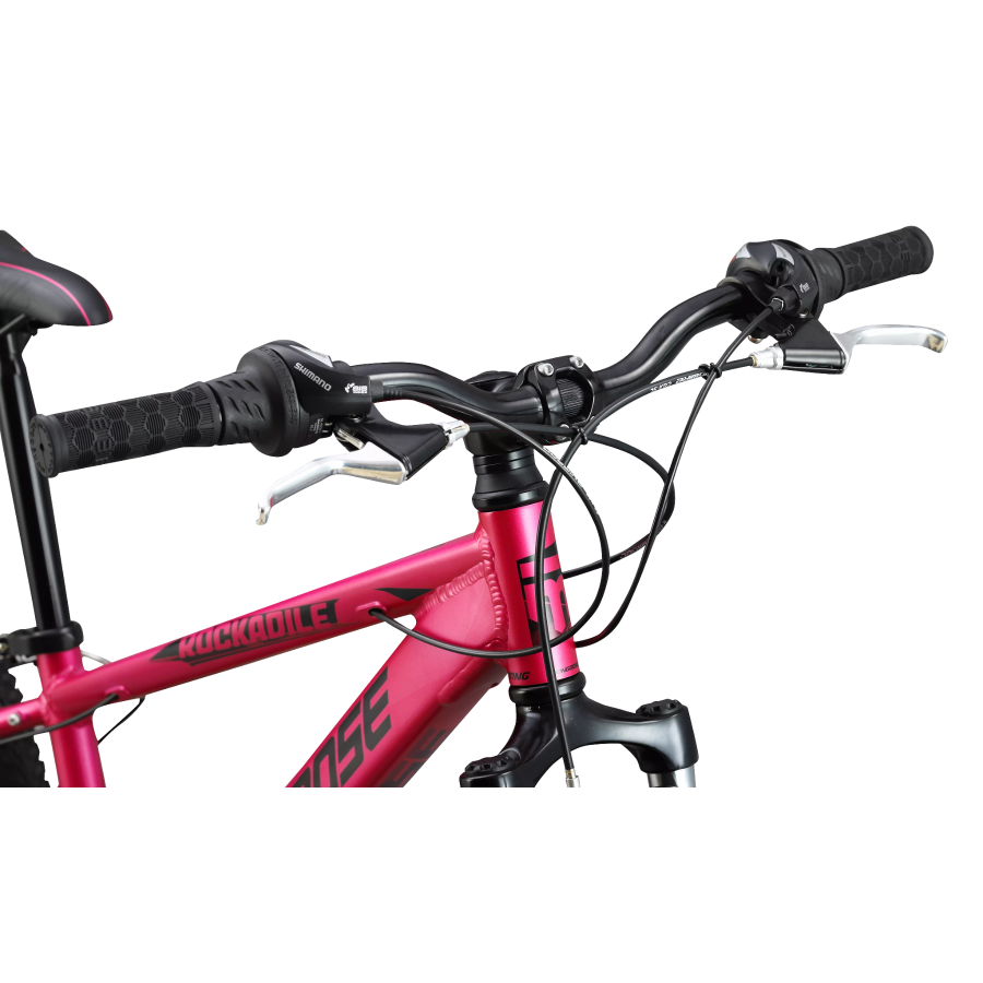 Mongoose Rockadile 24 Kids Mountain Bike Pink