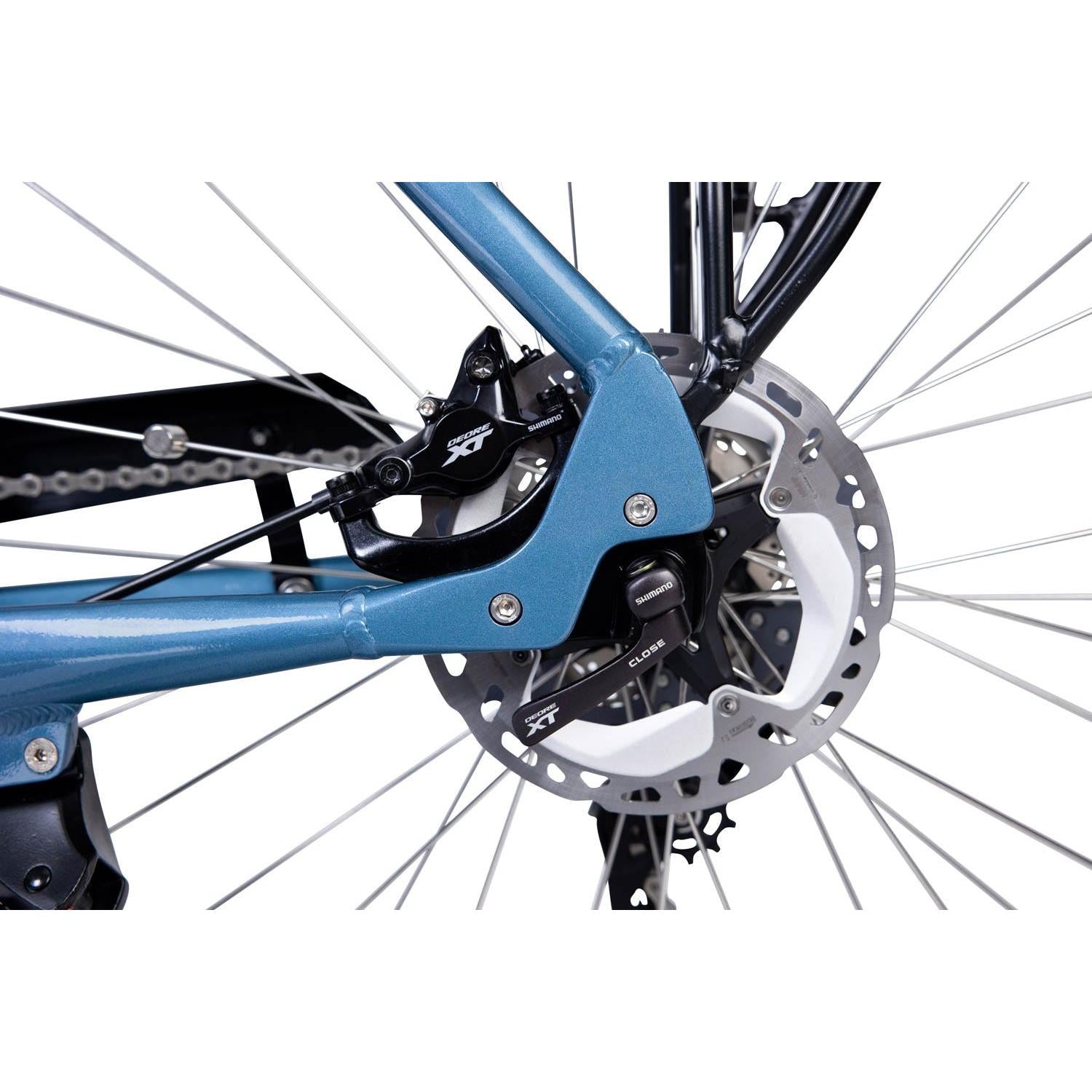 Multicycle Prestige EMS Step Through Electric Hybrid Bike Blue