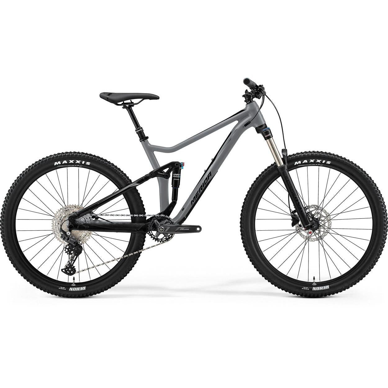 Merida One-Twenty 7.400 Dual Suspension Mountain Bike Grey/Glossy Black