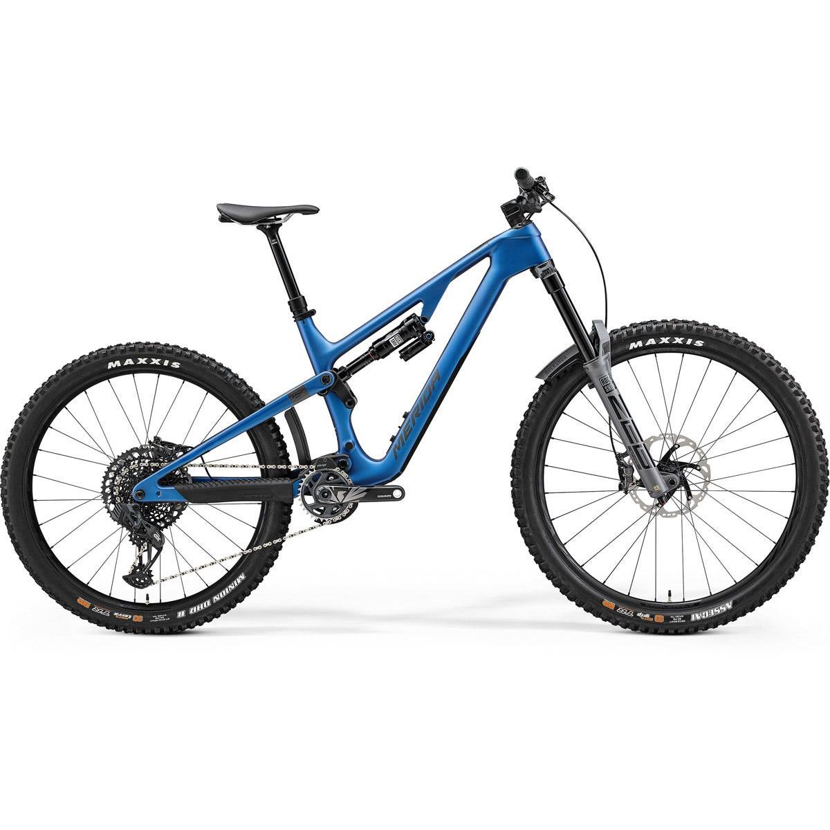 Merida One-Sixty 8000 Dual Suspension Mountain Bike Silk Blue/Dark Gre ...