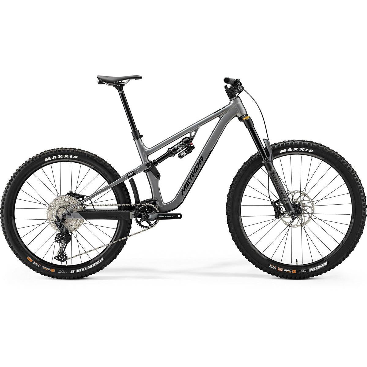 Merida One-Sixty 700 Dual Suspension Mountain Bike Grey/White