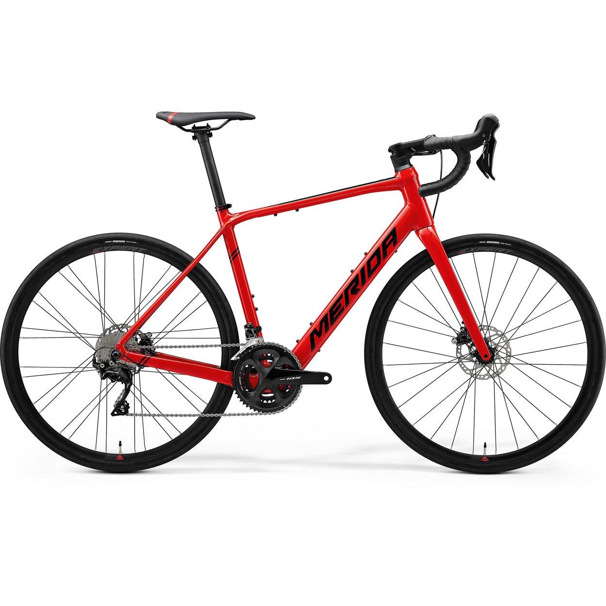 Merida eScultura 400 Electric Road Bike Race Red/Black