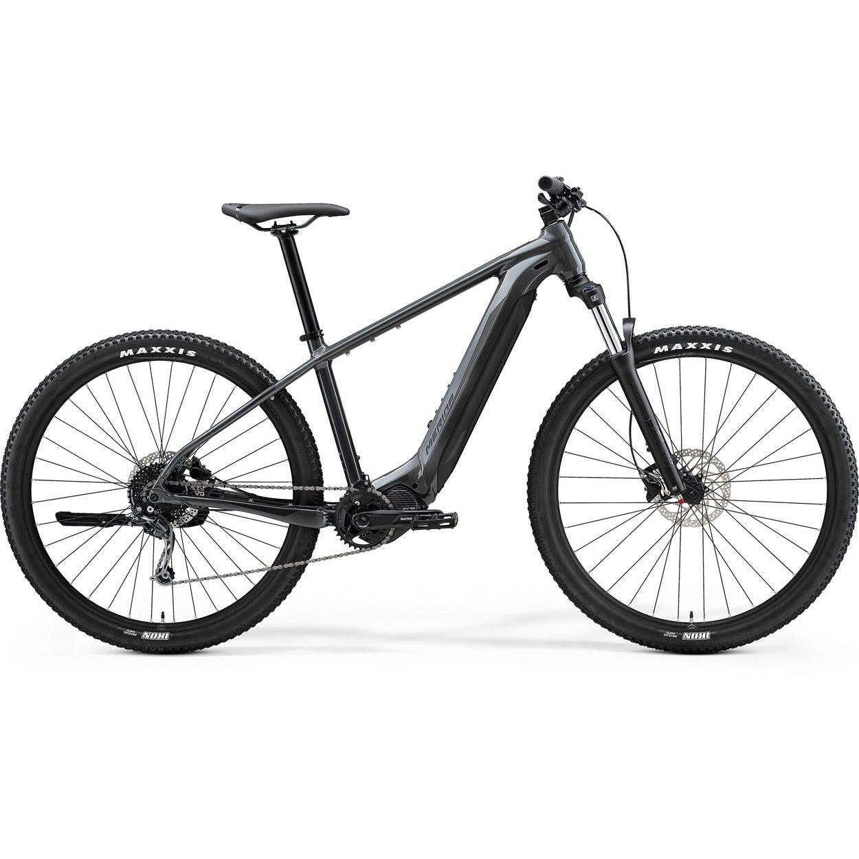 Merida eBig Nine 400 Electric Mountain Bike Cool Grey/Matt Black