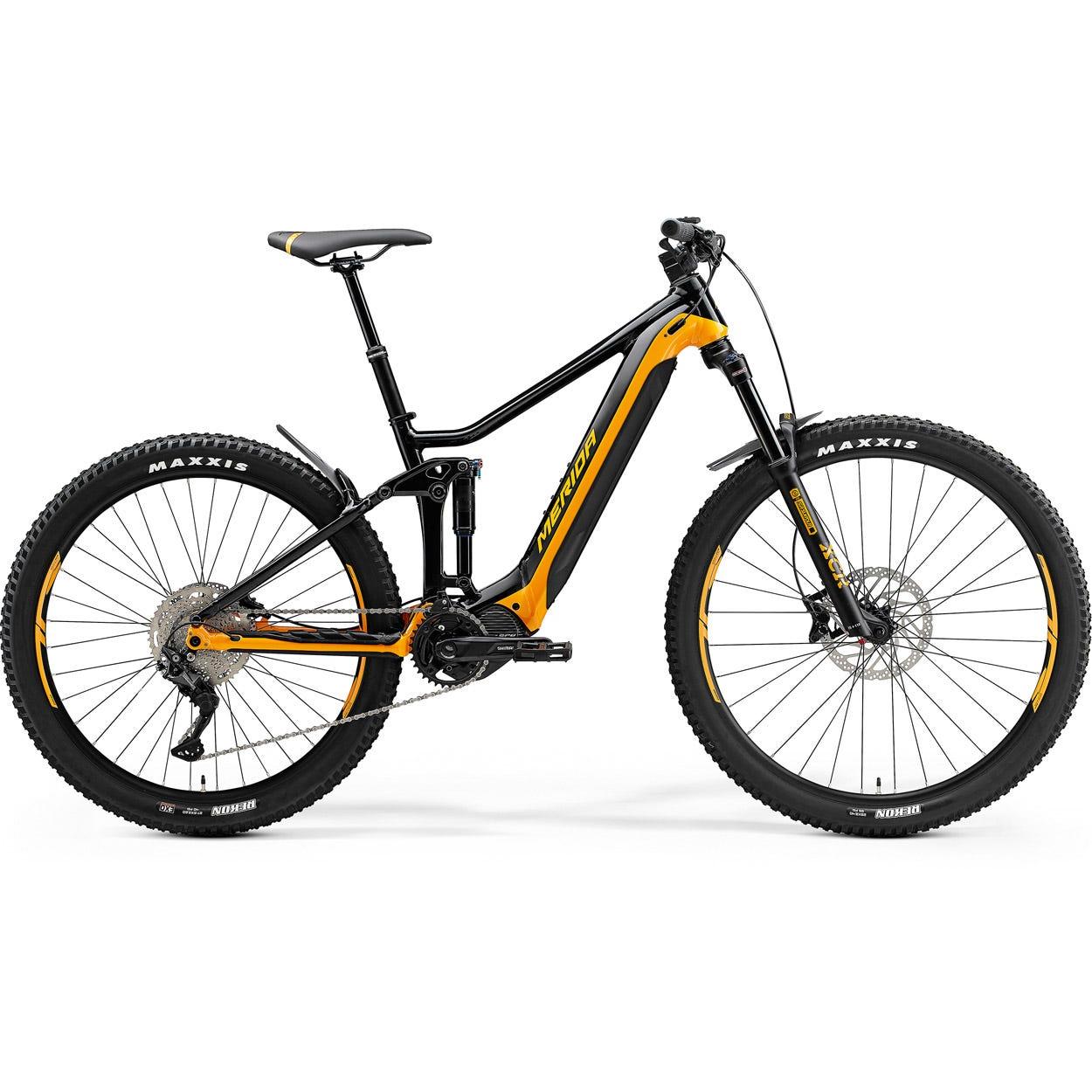 Merida eOne-Forty 400 Electric Mountain Bike Black/Orange