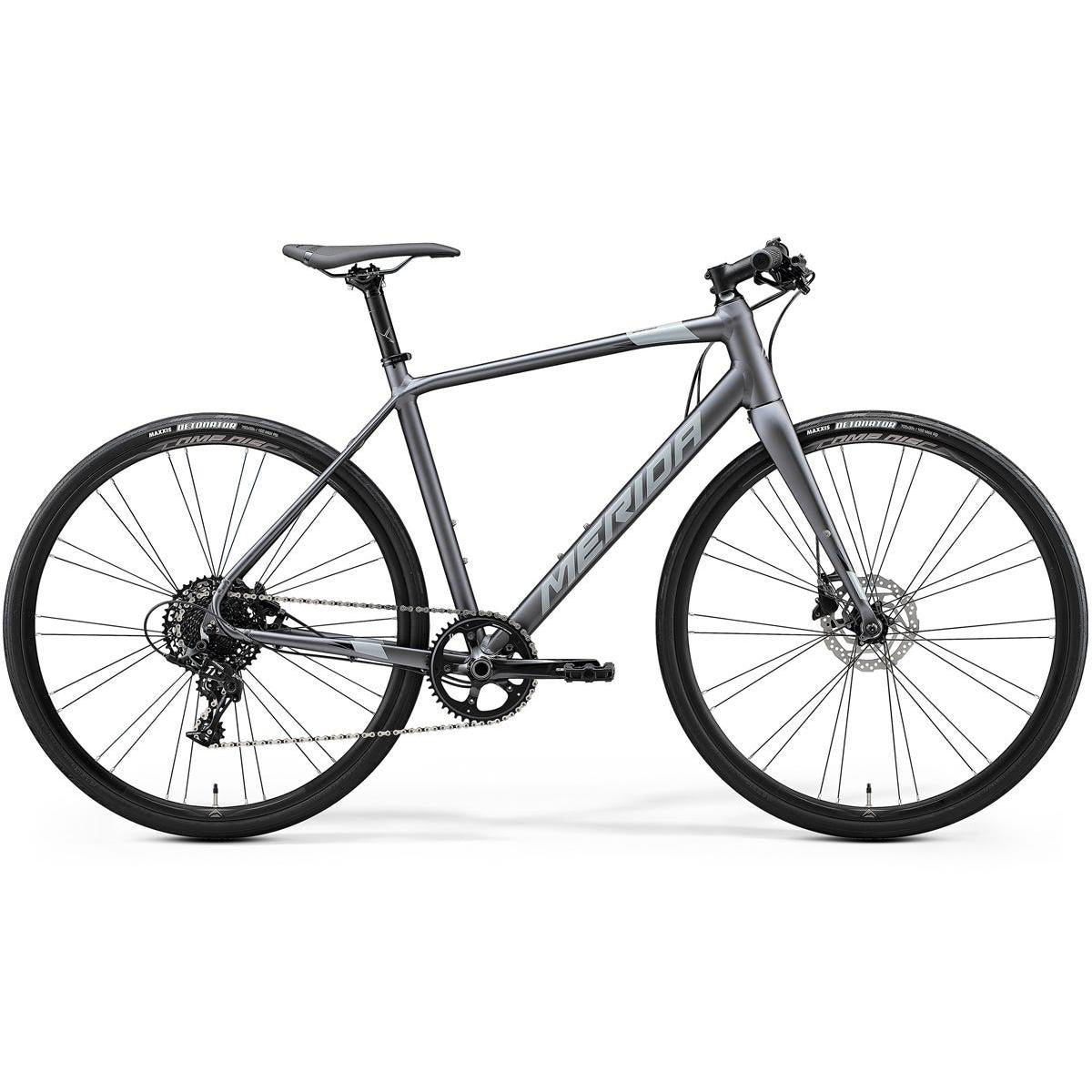 Merida Speeder Limited Flat Bar Road Bike Matt Anth/Silver (2020)