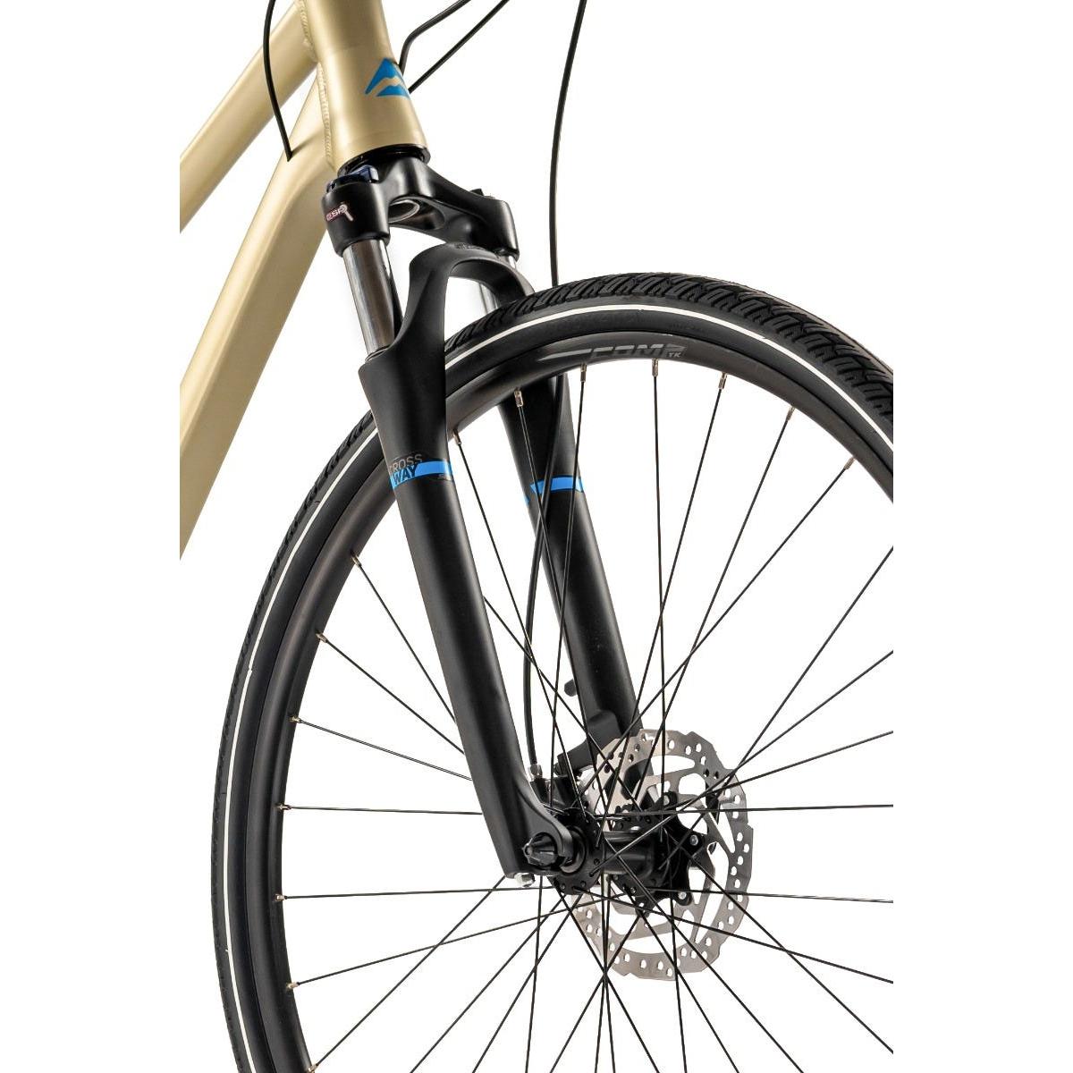 Merida Crossway 40 Hybrid Bike Champagne/Blue