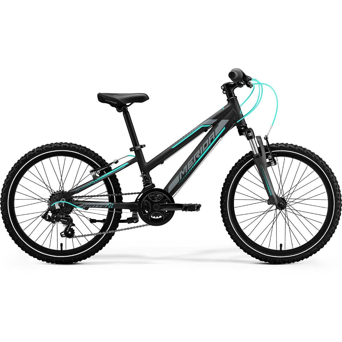 Merida Matts J20 Kids Bike Black/Teal (2019)