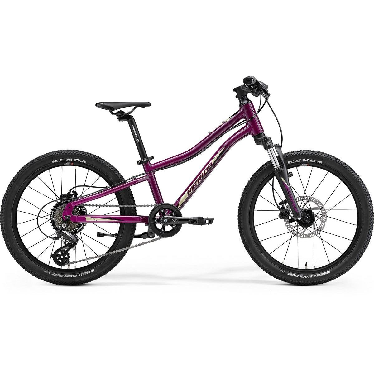 Merida Matts J. 20 Disc 20'' Suspension Fork Kids Bike Purple Black/Champagne