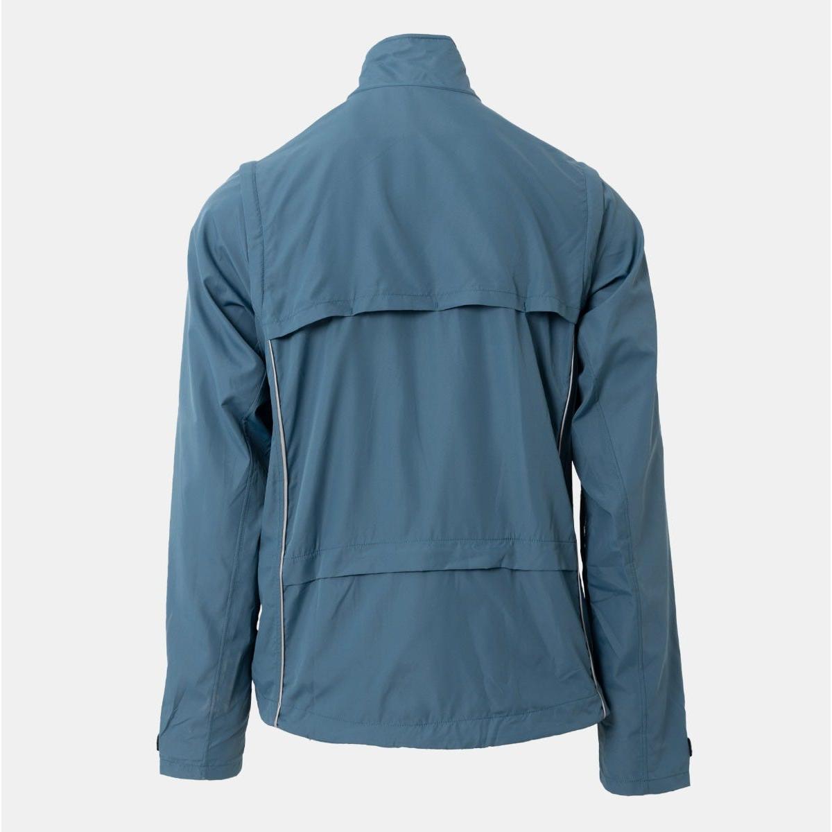Pedal Convertible Men's Cycling Jacket Steel