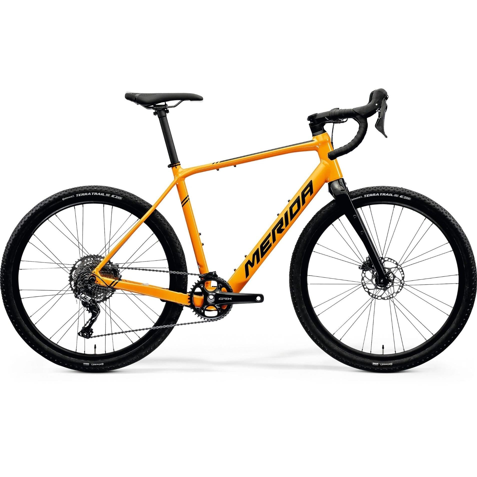 Merida eSilex+ 600 Electric Gravel Bike Orange/Black