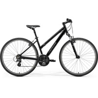 Merida Crossway 10-V L Hybrid Bike Black/Silver