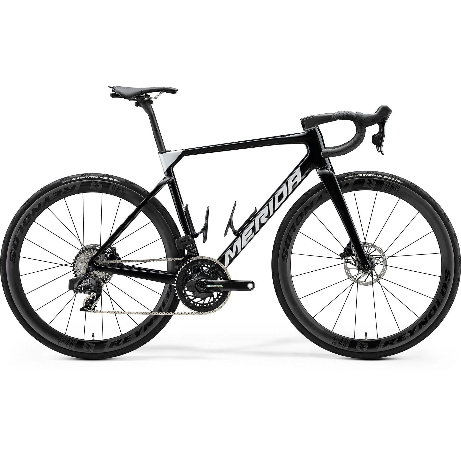 Merida Scultura 9000 Drop Bar Road Bike Metallic Black/Silver