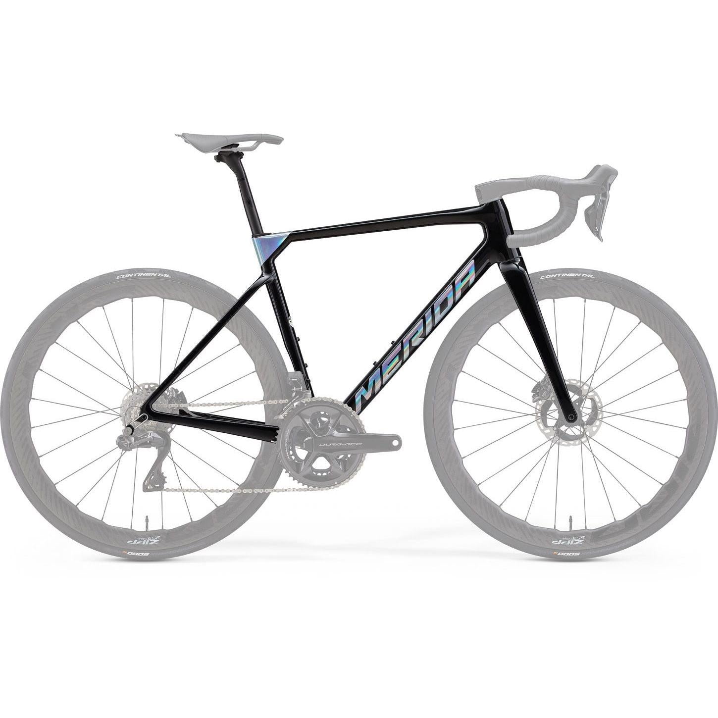 Merida Scultura Team Road Bike Frameset Metallic Black/Flash Bcp