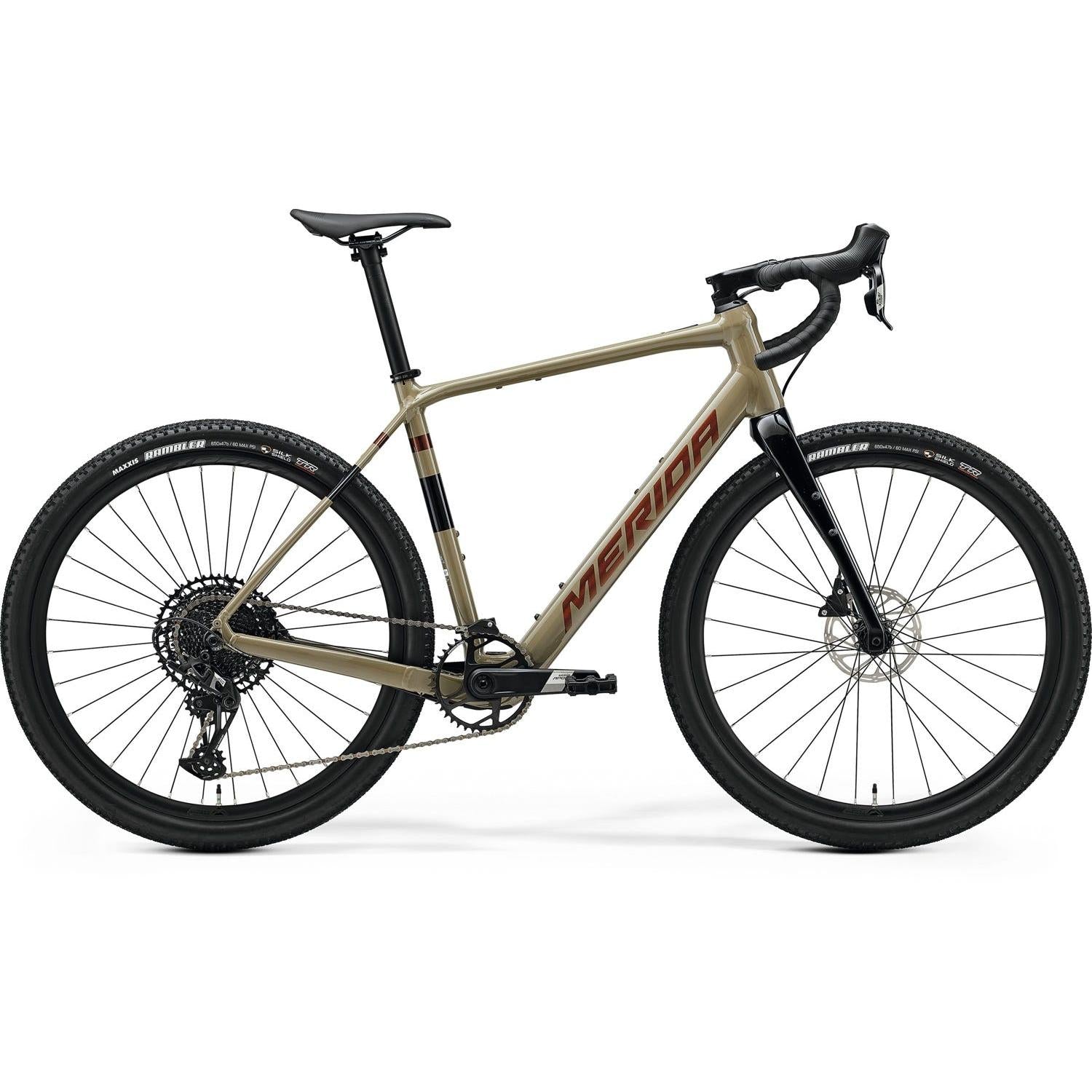 Merida eSilex+ 600 Electric Gravel Bike 250Wh Battery Oak Bork/Bronze