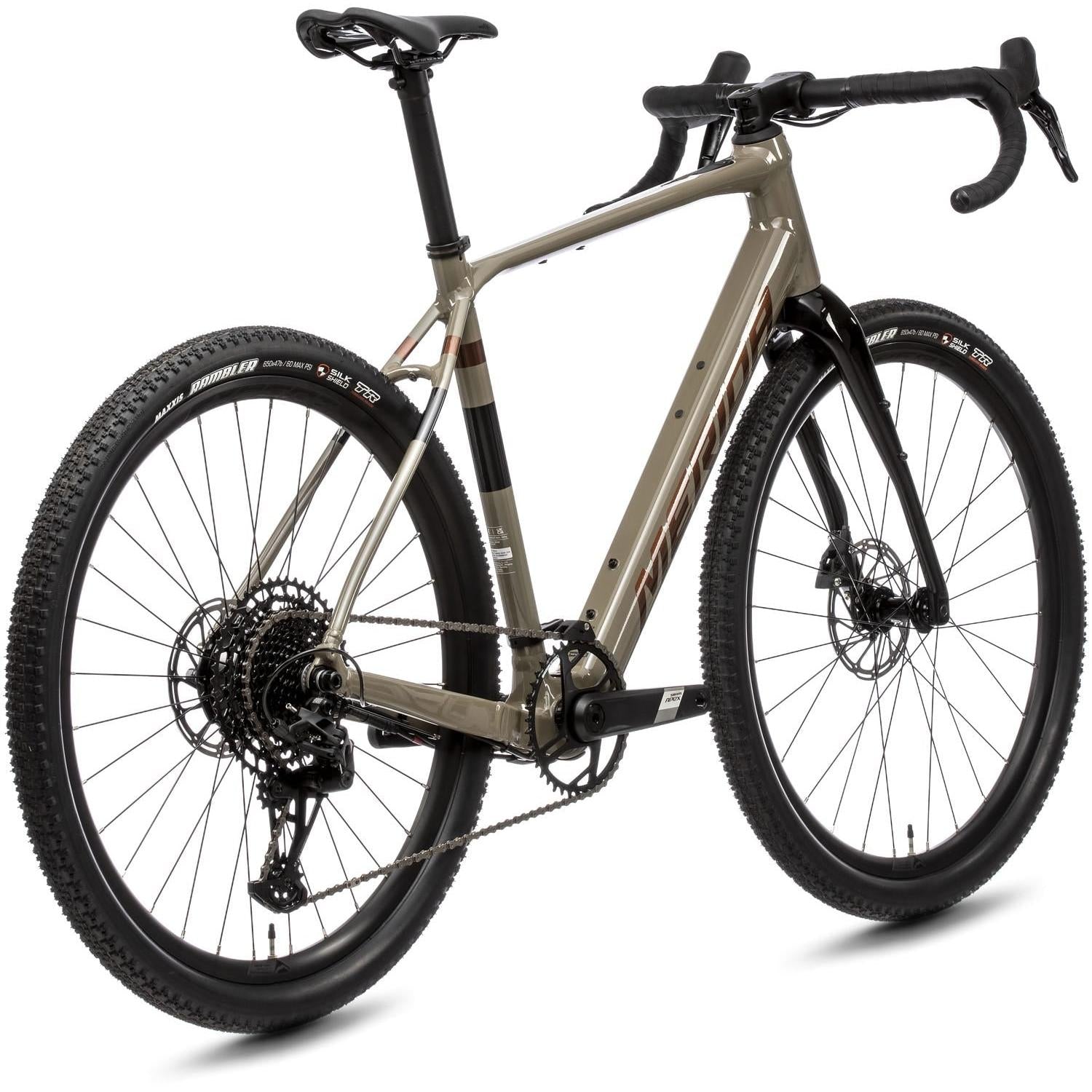 Merida eSilex+ 600 Electric Gravel Bike 250Wh Battery Oak Bork/Bronze XS