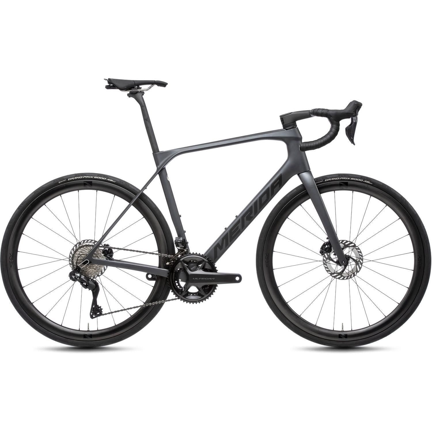 Merida Scultura Endurance 9000 Road Bike Silk Dark Silver/Black