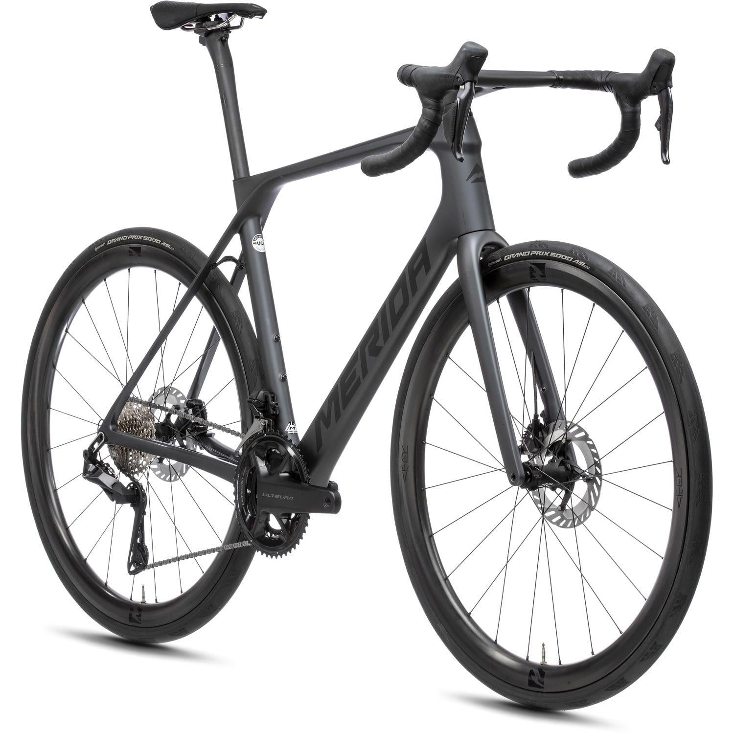 Merida Scultura Endurance 9000 Road Bike Silk Dark Silver/Black