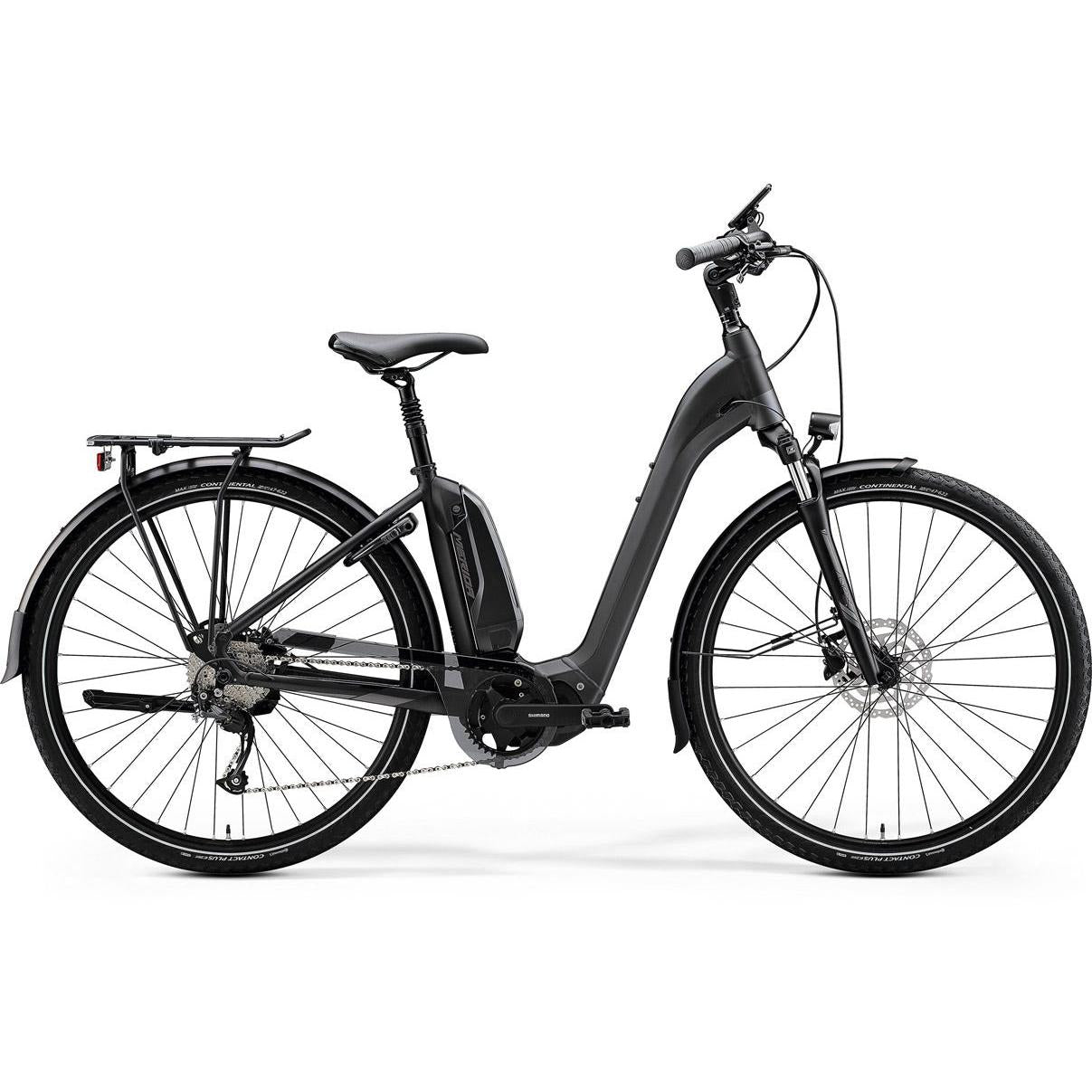 Merida eSpresso City 300 EQ 504Wh Electric Hybrid Bike Matt Anthracite/Black