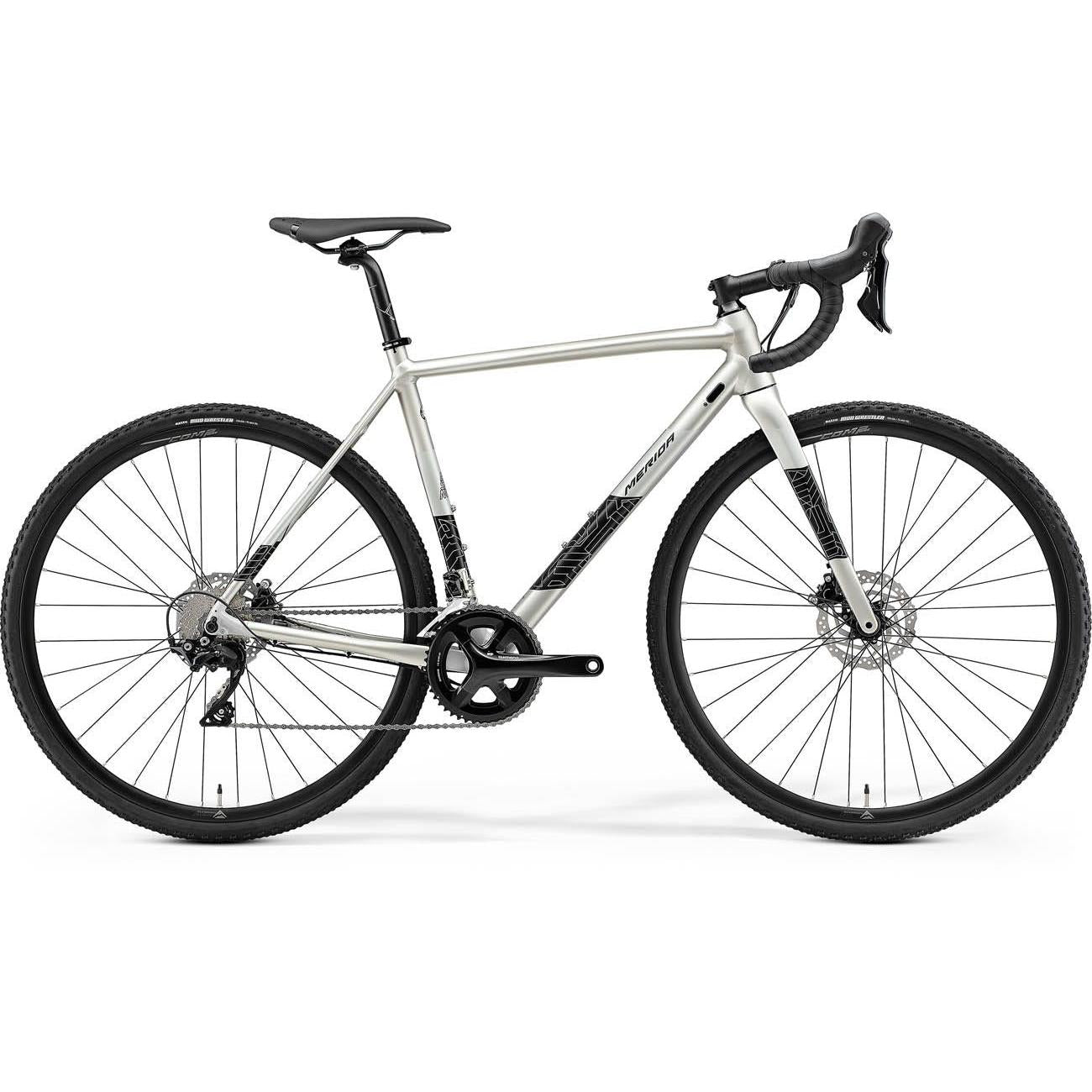 Merida Mission CX 400 CycloCross Bike Silk Titan/Black/Silver (2021)