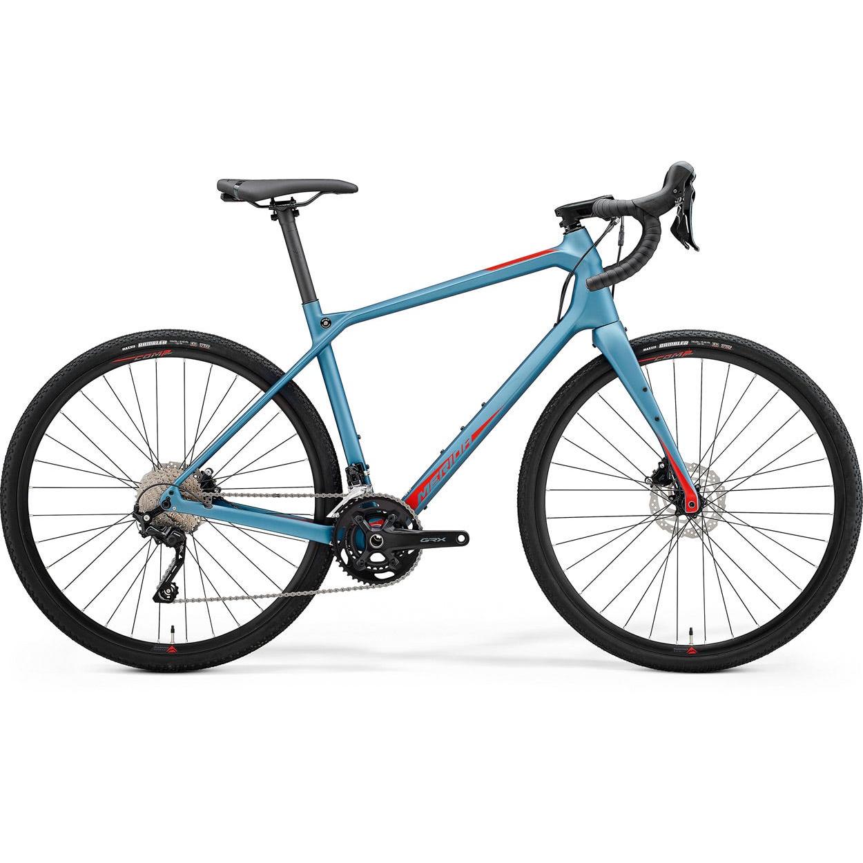 Merida Silex 4000 Gravel Bike Matt Teal Blue/Glossy Red (2021)
