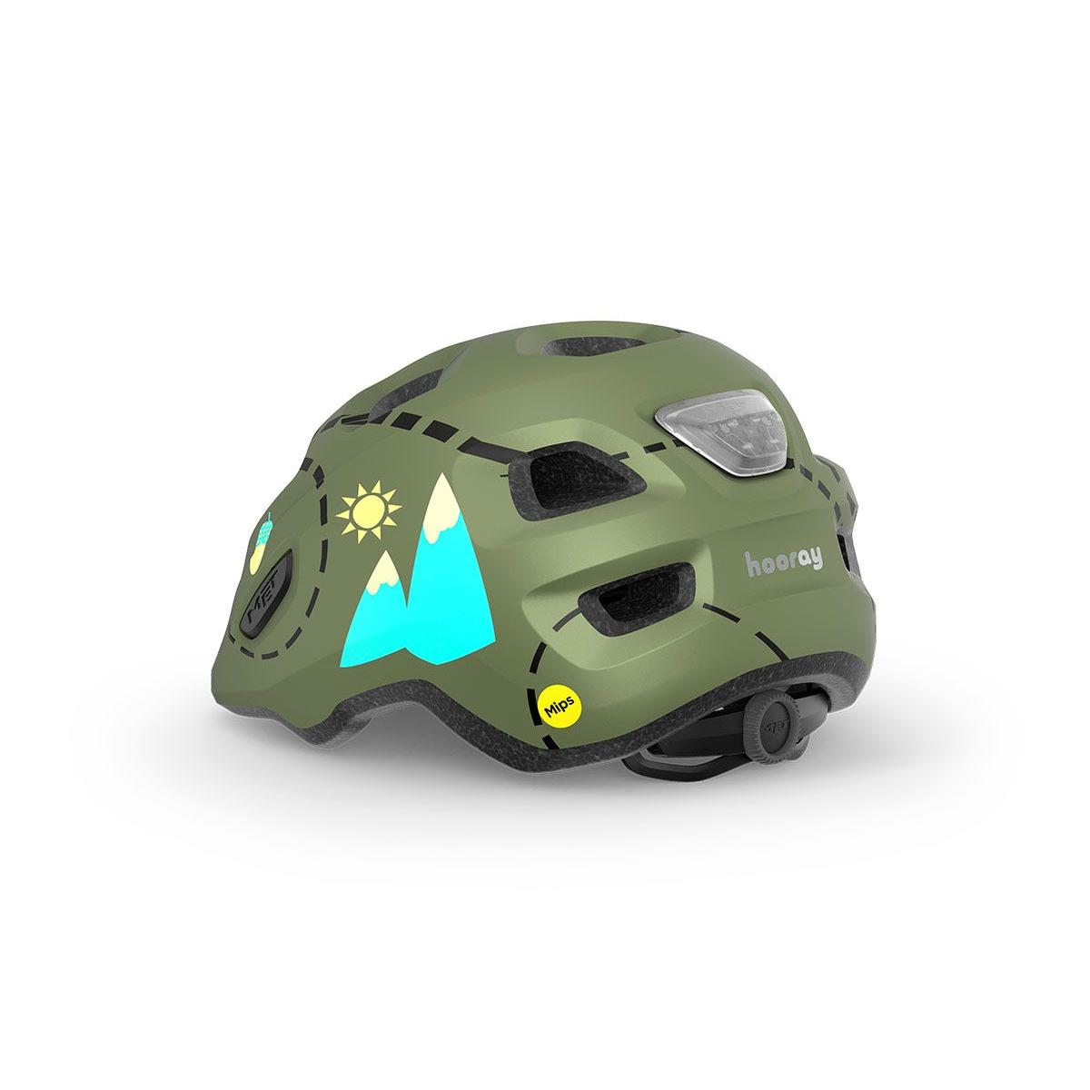 MET Hooray MIPS Youth Helmet Green Forest