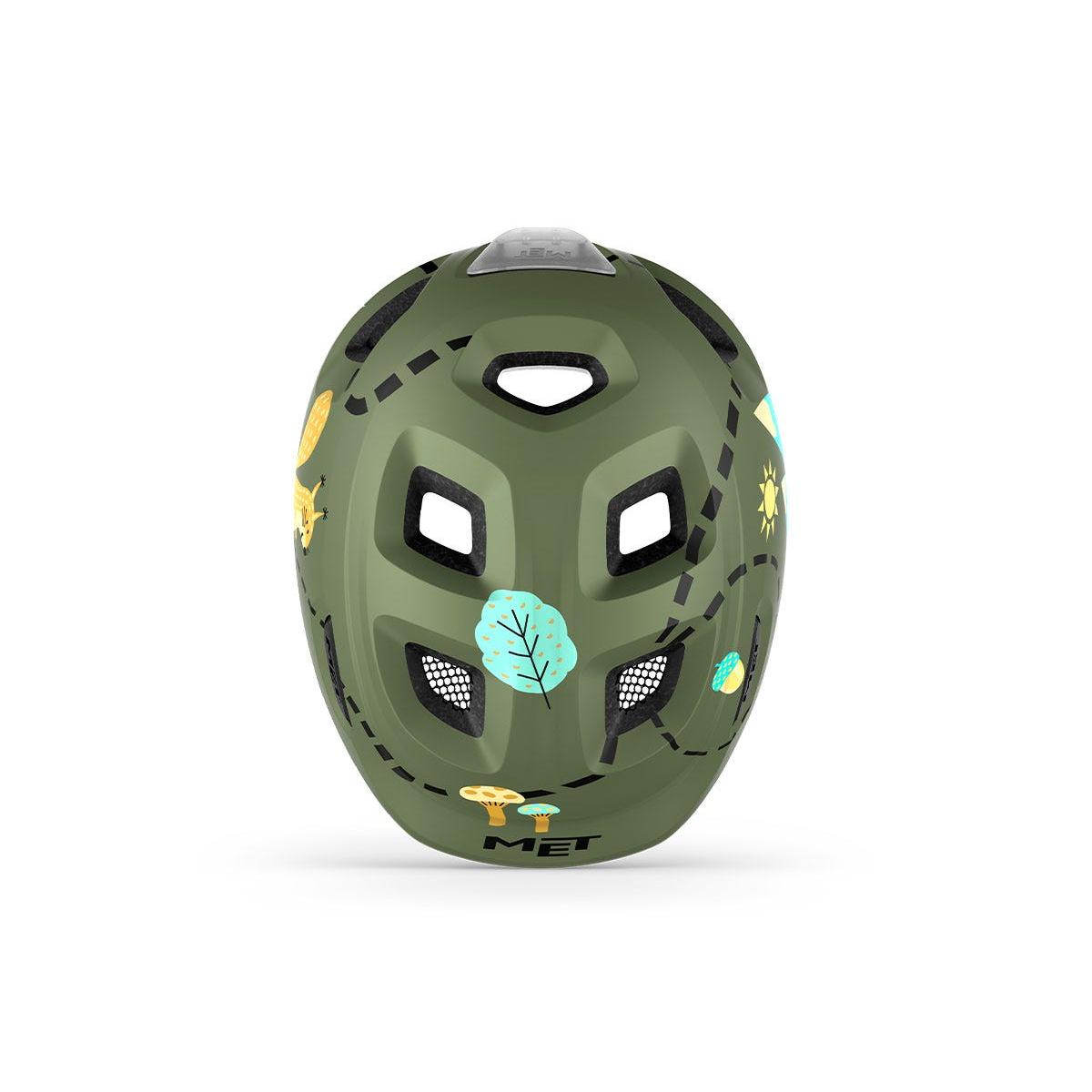 MET Hooray MIPS Youth Helmet Green Forest