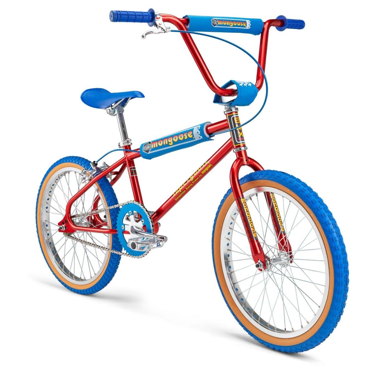 Mongoose Supergoose Classic BMX Bike Red/Blue