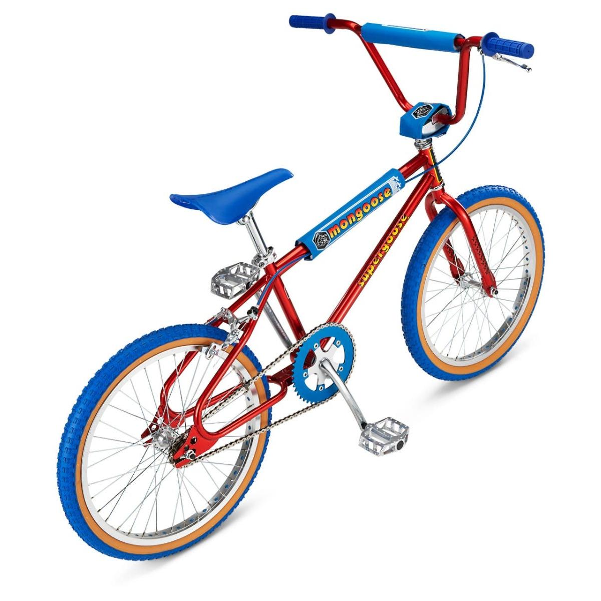 Mongoose Supergoose Classic BMX Bike Red/Blue