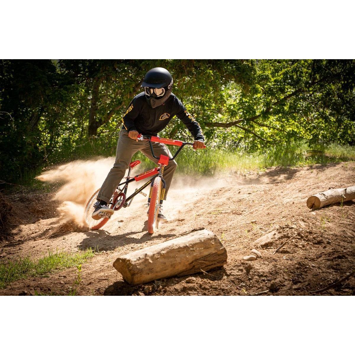 Mongoose Supergoose Classic BMX Bike Red/Blue