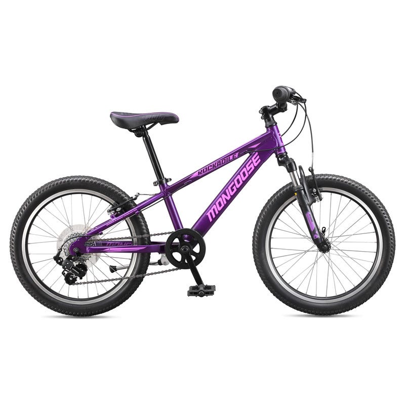 Mongoose Rockadile 20 Kids Bike Purple