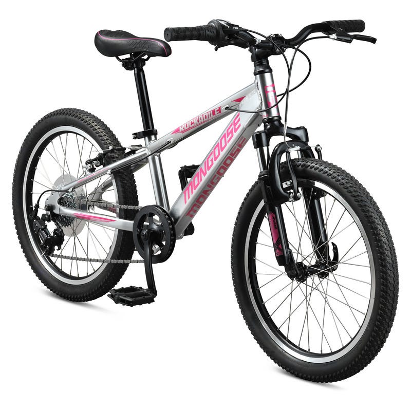 Mongoose Rockadile 20 Kids Bike Silver