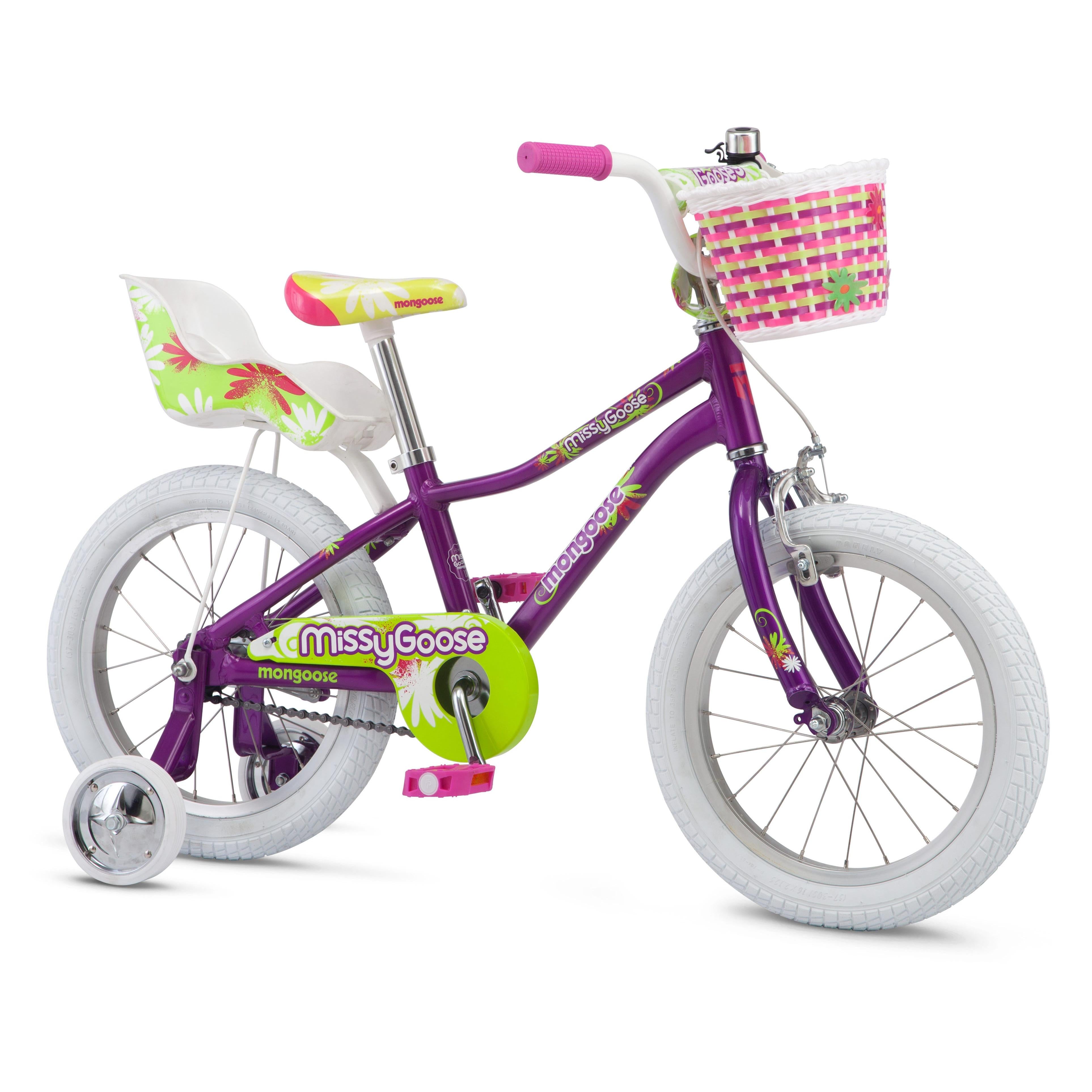 Mongoose 16'' Missygoose Kids Bike Purple